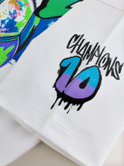 SS FOOTBALL DRIPPY | White