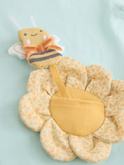 Pale Green Padded Bee Long Sleeve T-Shirt