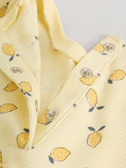 Yellow Lemon Baby Long Sleeve Frill Top And Leggings Set (0mths-2yrs)