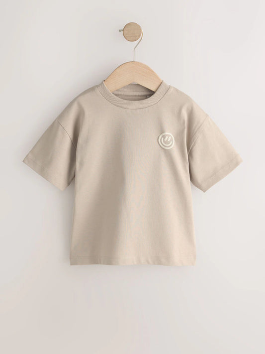 Cement Smile Short Sleeve Small Graphic T-Shirt (3mths-8yrs)