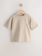Cement Smile Short Sleeve Small Graphic T-Shirt (3mths-8yrs)