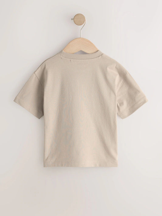 Cement Smile Short Sleeve Small Graphic T-Shirt (3mths-8yrs)