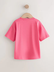 Green/Charocal/Stone/Pink/Brown Small Short Sleeve Graphic T-Shirts 5 Pack