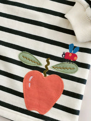 Monochrome Quarter Zip Sweat Dress (3mths-7yrs)