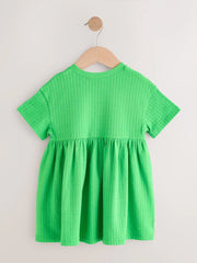 Green Rainbow Jersey Dress (3mths-7yrs)