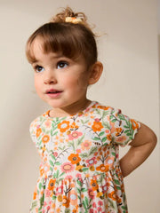 NEXT - NCNMA-AIO/Suits-Orange Floral Short Sleeve Ribbed