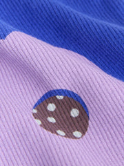 NEXT - Blue Flower Rib Flare Leggings (3mths-7yrs)