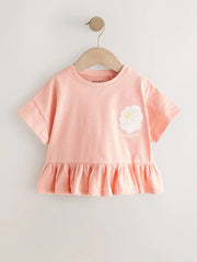 Blue/Yellow T-Shirts 4 Pack