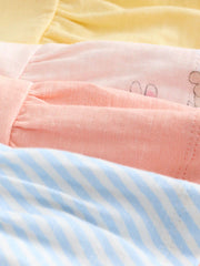 Blue/Yellow T-Shirts 4 Pack