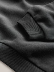 Dark Grey Printed Crew Neck Sweat Top (3mths-7yrs)