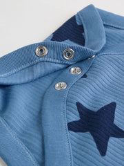 NEXT - Navy Star Long Sleeve Bodysuits 5 Pack