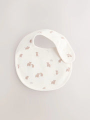 Neutral Hamish Baby Bibs 5 Pack