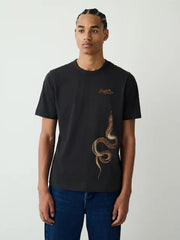 Black Snake Graphic Lightweight T-Shirt