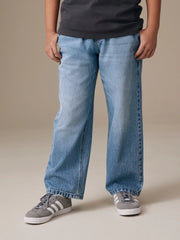 Mid Blue Denim Pull on Jeans (3-16yrs)