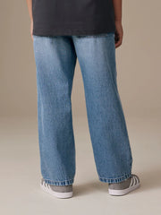 Mid Blue Denim Pull on Jeans (3-16yrs)