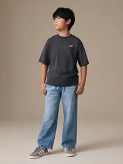 Mid Blue Denim Pull on Jeans (3-16yrs)