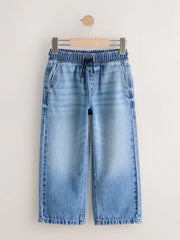 Mid Blue Denim Pull on Jeans (3-16yrs)