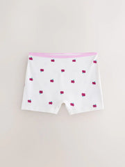 Pink/Lilac Fruits Short Briefs 5 Pack (2-16yrs)