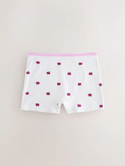 Pink/Lilac Fruits Short Briefs 5 Pack (2-16yrs)