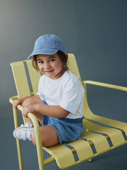 Mid Blue Denim Soft Denim Shorts (3mths-10yrs)