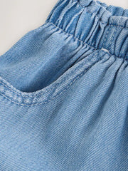 Mid Blue Denim Soft Denim Shorts (3mths-10yrs)