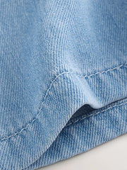 Mid Blue Denim Soft Denim Shorts (3mths-10yrs)