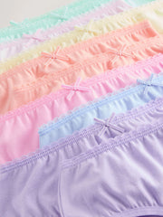 Bright Pink/Orange Briefs 10 Pack (1.5-16yrs)