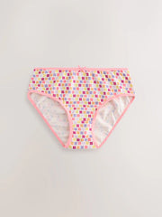 Purple/Pink Pattern Briefs 7 Pack (1.5-14yrs)