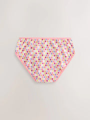 Purple/Pink Pattern Briefs 7 Pack (1.5-14yrs)