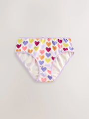 Purple/Pink Pattern Briefs 7 Pack (1.5-14yrs)