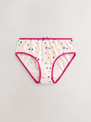 Purple/Pink Pattern Briefs 7 Pack (1.5-14yrs)