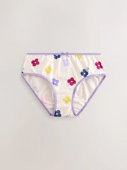Purple/Pink Pattern Briefs 7 Pack (1.5-14yrs)