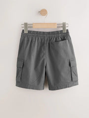 Charcoal Grey Cargo Shorts (3-16yrs)