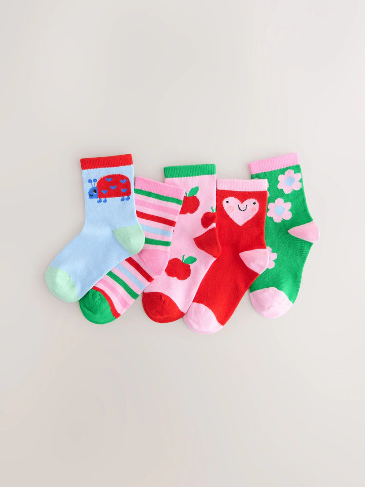 NEXT - NCNOL-Older Hosiery-Pink Red and Green