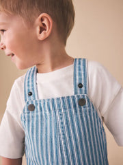 Stripe Denim Dungarees (3mths-7yrs)