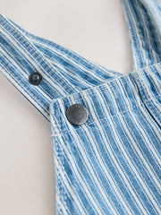 Stripe Denim Dungarees (3mths-7yrs)