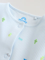 Multi Print Baby Sleepsuits 4 Pack (0mths-3yrs)