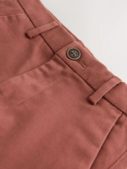 Rust Brown Skinny Fit Stretch Chino Trousers (3-17yrs)
