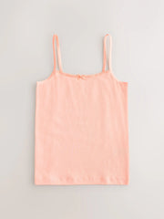 Pink/Orange Cami Vests 5 Pack (1.5-16yrs)