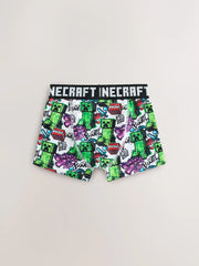 Green/Black Minecraft Trunks 7 Pack (3-14yrs)