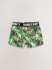 Green/Black Minecraft Trunks 7 Pack (3-14yrs)
