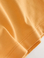 Orange Slogan Short Sleeve Small Graphic T-Shirt (3mths-8yrs)