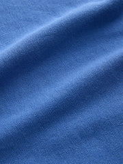 Cobalt Blue Sign Off Short Sleeve Polo Shirt (3-16yrs)