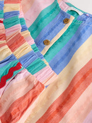Rainbow Check Ric Rac Sleeveless Top & Shorts Set (3mths-7yrs)