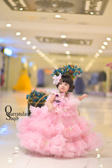 Barbie Frock | QS STUDIO | Frocks | Newborn baby clothes