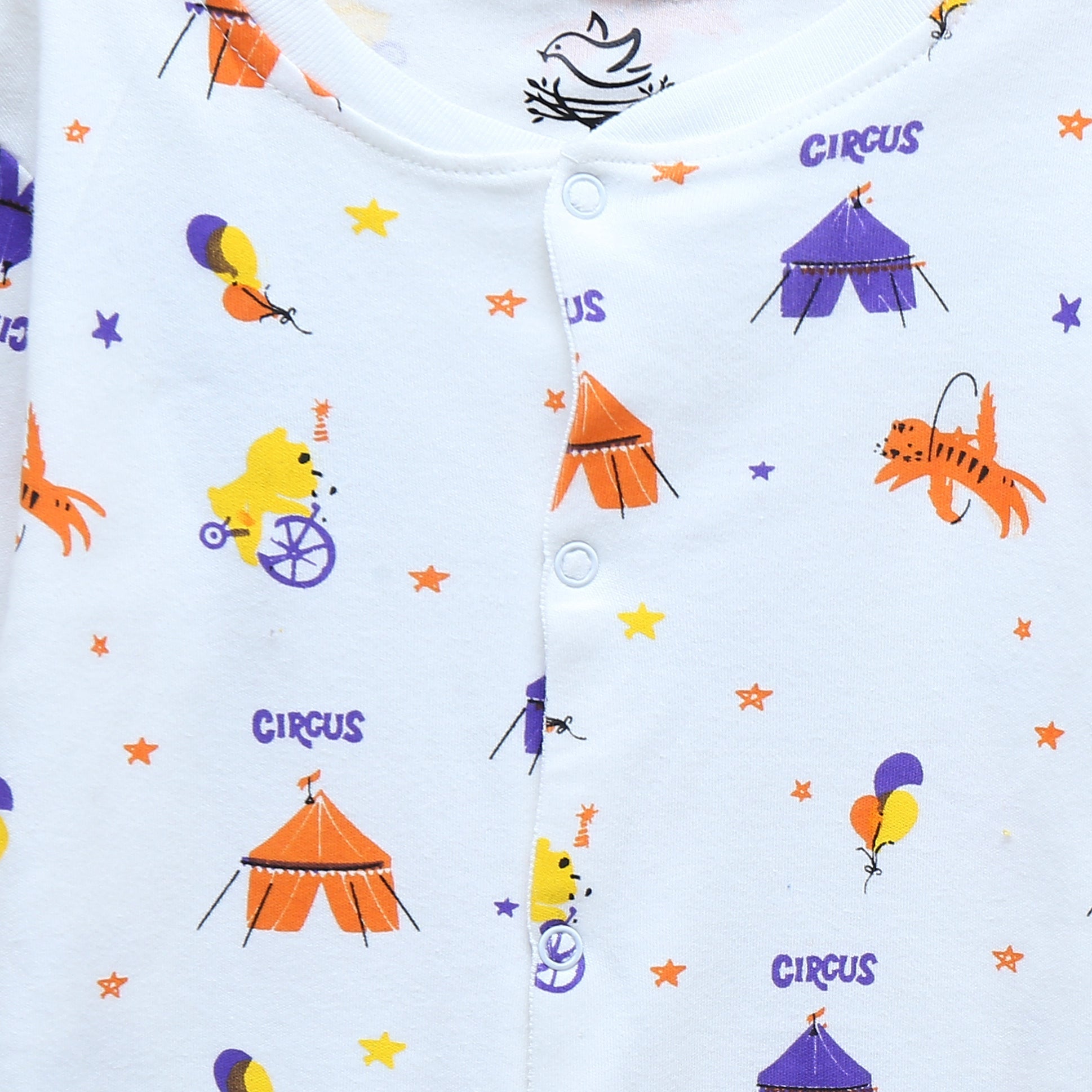 Circus Full Length Sleeping Suit | Suits & Sets | The nest clothing