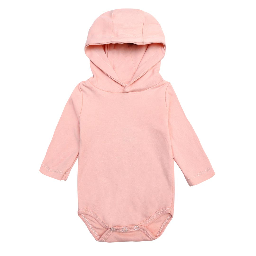 Pink Hooded Baby Suit | Suits & Sets | The nest clothing