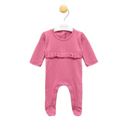 Pink Frilled Sleep Suit | Suits & Sets | The nest clothing
