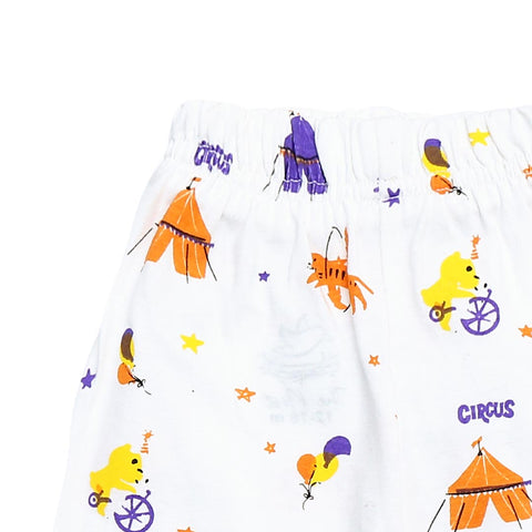 White Circus Pajama