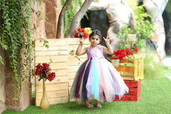 Multicolor Frock | Frocks | QS STUDIO